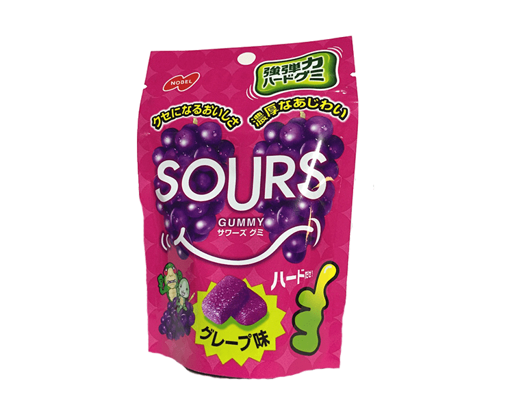 Sours Grape Gummy Candy and Snacks Japan Crate Store