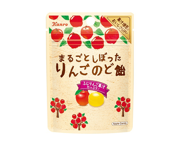 Kanro Apple Hard Throat Candy Candy and Snacks Japan Crate Store