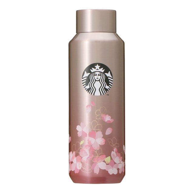 Starbucks Sakura 2022 V2: Pink Gold Stainless Bottle Home Sugoi Mart