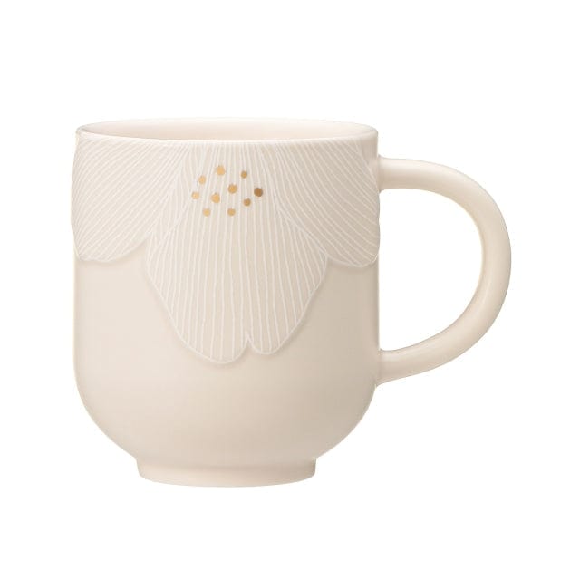 Starbucks Sakura 2022 Online Exclusive: White Soft Blossom Mug Home Sugoi Mart