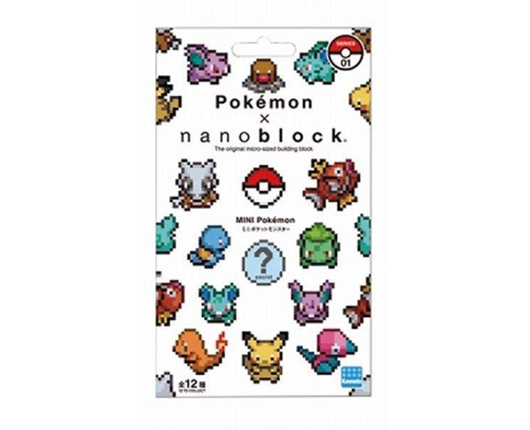 Pokemon Nanoblock: Mini Pokemon Blind Pack Vol.1 Toys and Games Sugoi Mart