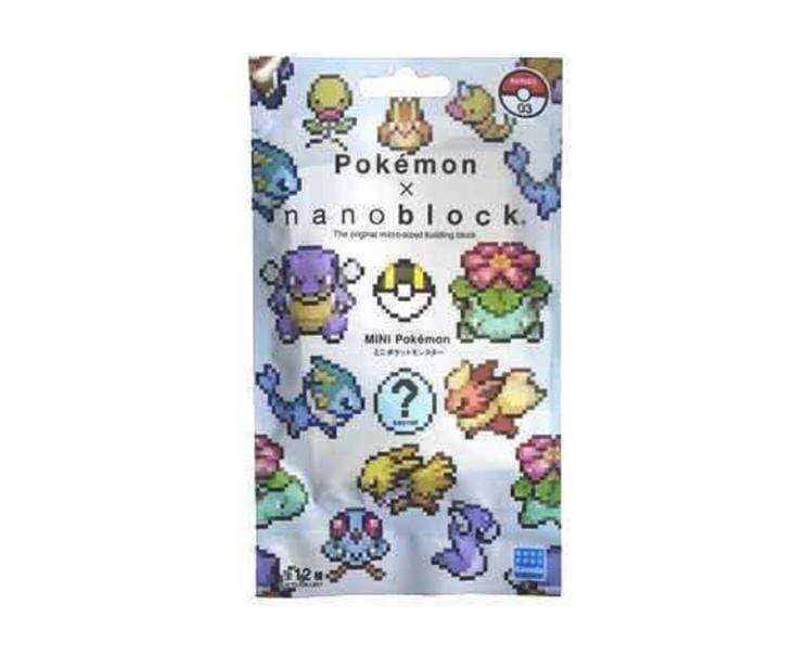 Pokemon Nanoblock: Mini Pokemon Blind Pack Vol.3 Toys and Games Sugoi Mart