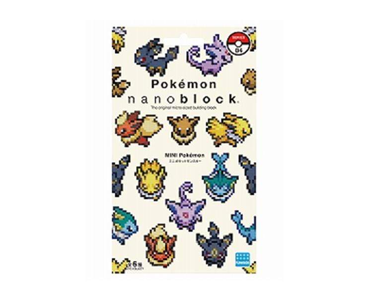 Pokemon Nanoblock: Mini Pokemon Blind Pack Vol.4 Toys and Games Sugoi Mart