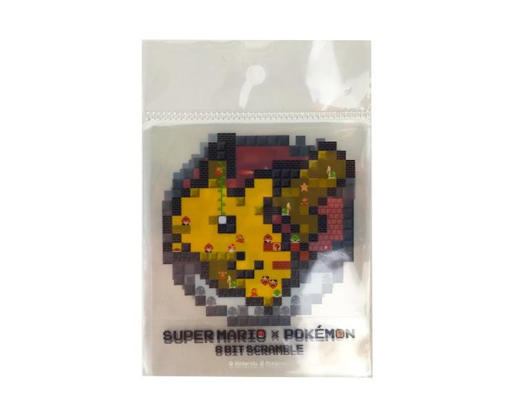 Nintendo Tokyo: Super Mario x Pokemon 8 Bit Scramble Stickers Anime & Brands Sugoi Mart