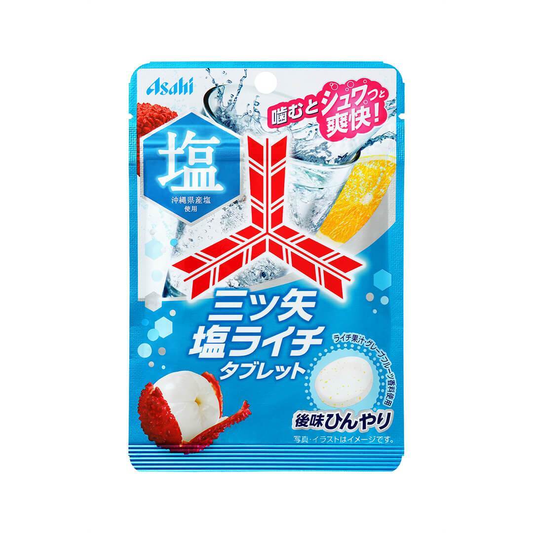 Asahi Mitsuya Salt Lychee Tablet Food and Drink Sugoi Mart