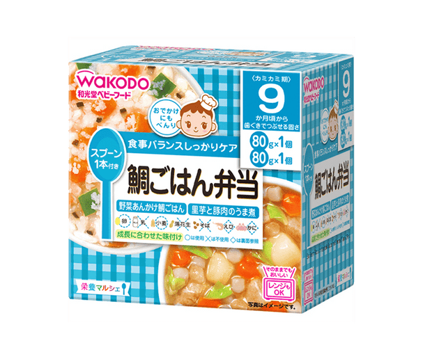 Wakodo Kids Fish and Rice Bento Food & Drinks Japan Crate Store