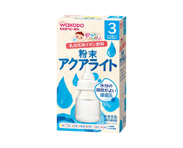 Wakodo Baby Aqua Light Hydration Drink Mix Food & Drinks Japan Crate Store
