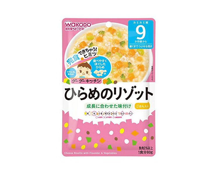 Wakodo Kids Fish Risotto Pouch Food & Drinks Japan Crate Store
