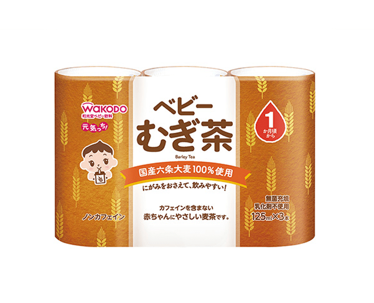 Wakodo Baby's Barley Tea 3-Pack Food & Drinks Japan Crate Store