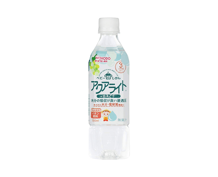 Wakodo Baby Aqua Light White Grape Bottle Food & Drinks Japan Crate Store
