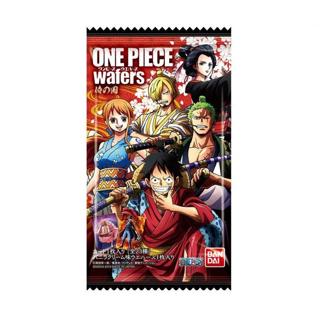 One Piece Wafer 3rd Samurai No Kuni Candy and Snacks Sugoi Mart