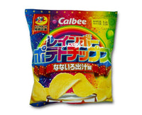 Rainbow Potato Chips Candy and Snacks Calbee