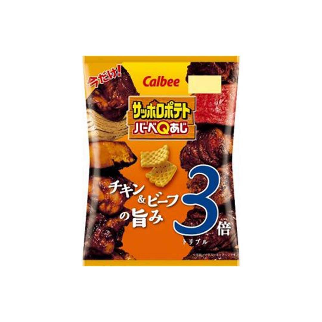 Calbee Sapporo Potato Chips: BBQ Flavor Candy and Snacks Sugoi Mart