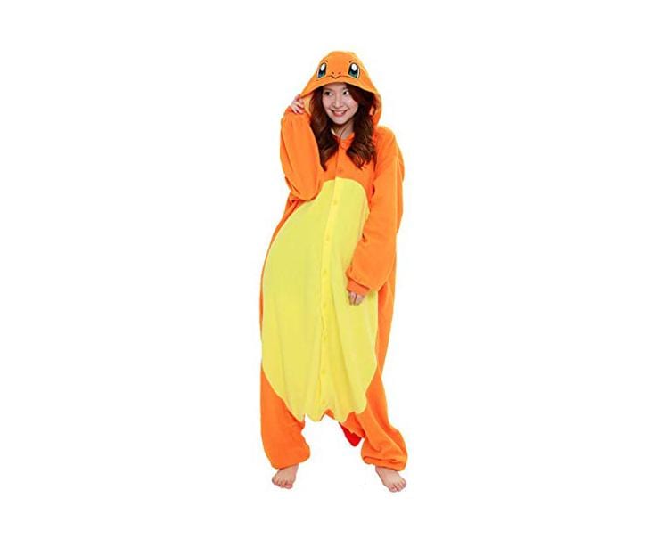 Charmander Fleece Kigurumi Costume Home Sugoi Mart