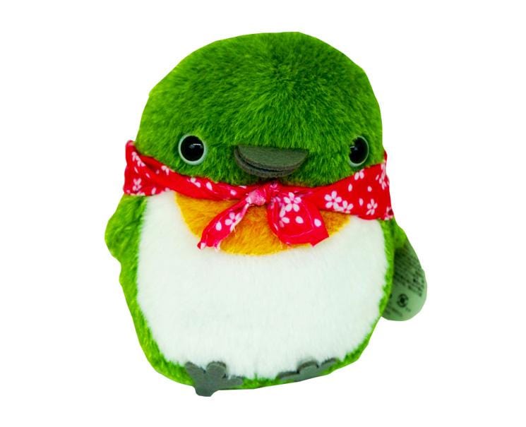 Chun Chun Friends Bird Plushie (green/pink) Anime & Brands Poriesuteru