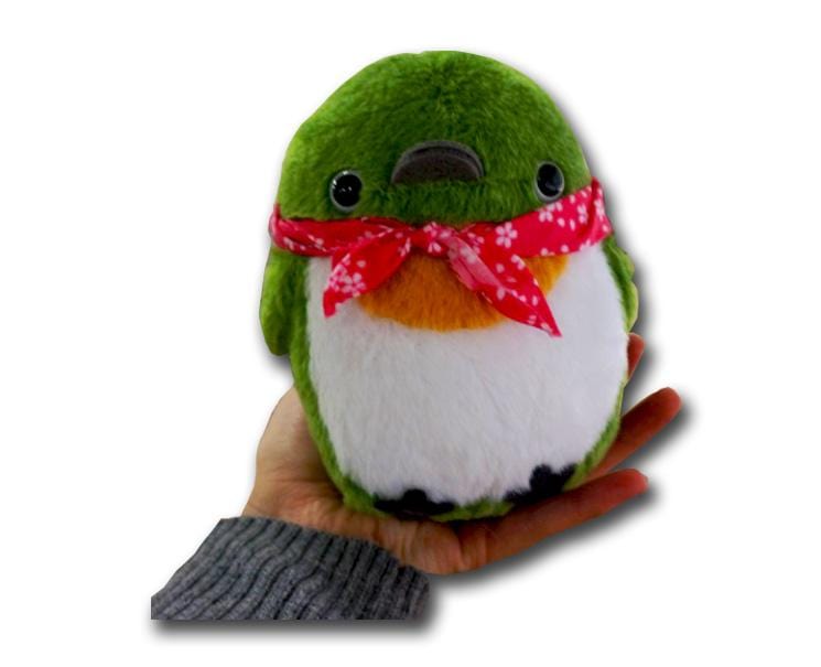 Chun Chun Friends Bird Plushie (green/pink) Anime & Brands Poriesuteru