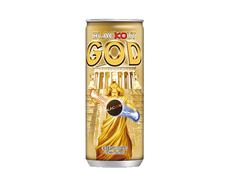 Blackout God Energy Drink Food and Drink Japan Crate Store