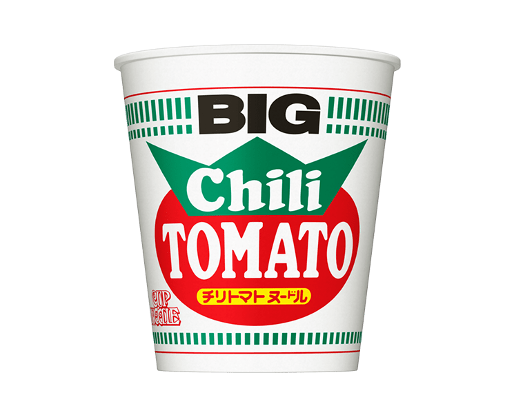 Nissin BIG Cup Noodle Chili Tomato Food and Drink Japan Crate Store