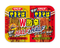 Peyoung Half&Half Yakisoba (Super Spicy Curry & Super Spicy Sauce) Food and Drink Japan Crate Store