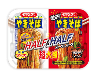 Peyoung Half&Half Yakisoba (Classic Sauce & Super Spicy Sauce) Food and Drink Japan Crate Store