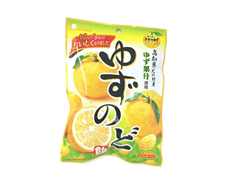 Lion Yuzu Throat Candies Candy and Snacks Japan Crate Store
