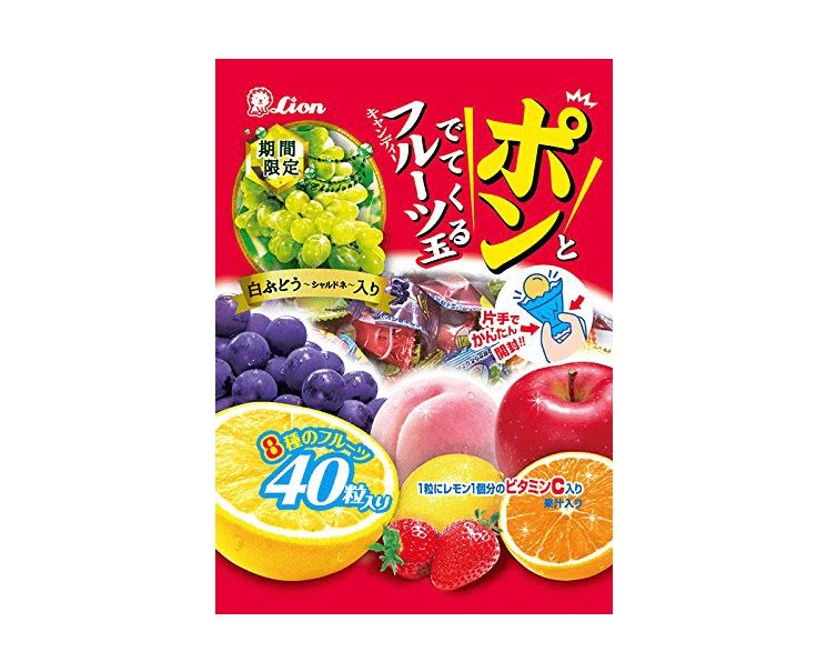 Pon Fruit Ball Candies Candy and Snacks Japan Crate Store