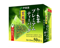 Itoen Premium Matcha with Brown Rice Tea Bags (50 Bags) Food and Drink Japan Crate Store