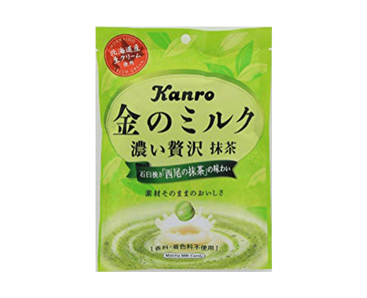 Kanro Gold Milk Candy Matcha Candy and Snacks Japan Crate Store