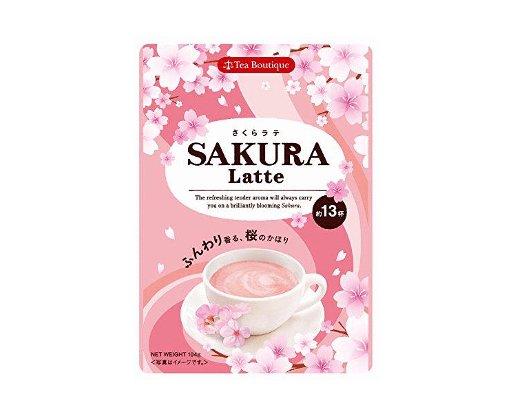 Tea Boutique Instant Sakura Latte Food and Drink Japan Crate Store