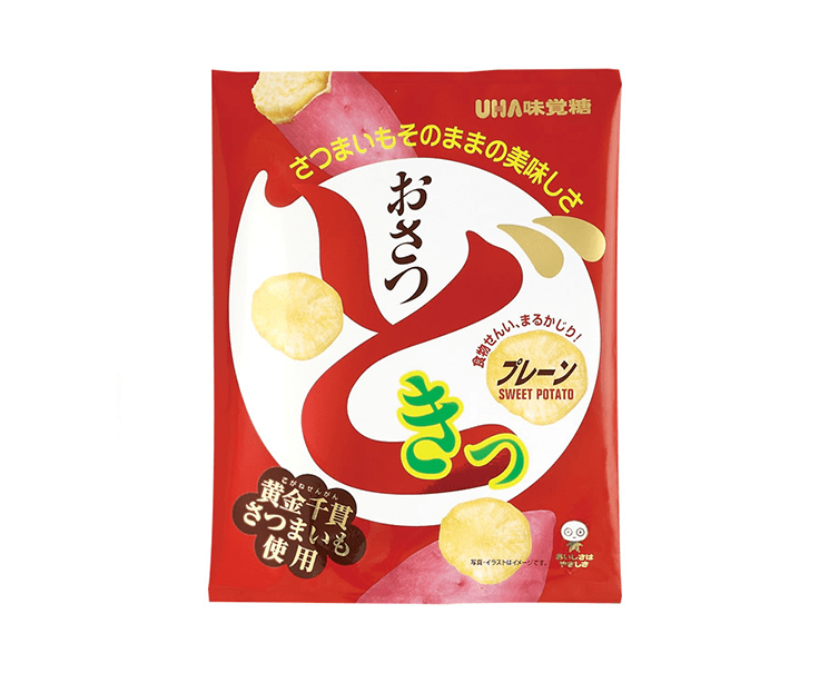 Osatsu Doki Sweet Potato Chips: Plain Candy and Snacks Japan Crate Store