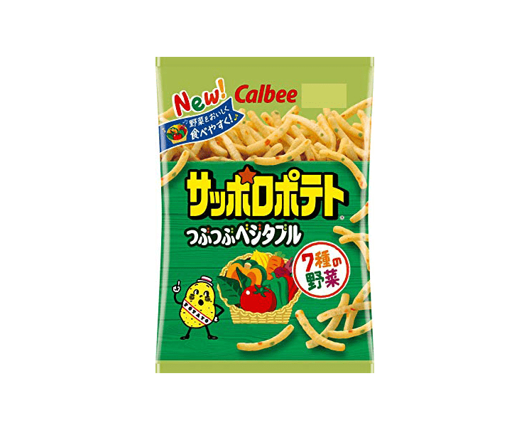 Sapporo Potato: Crushed Vegetable Flavor Candy and Snacks Japan Crate Store
