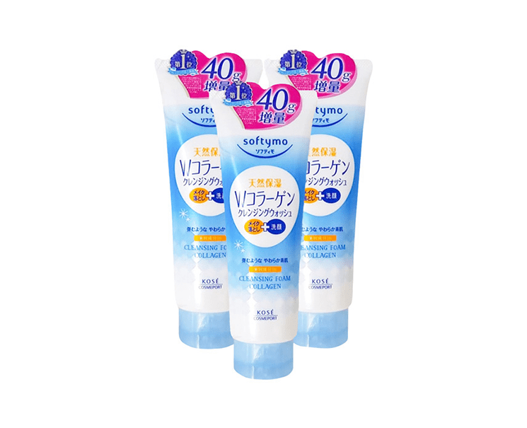 Softymo Super Cleansing Wash C (Collagen) set of 3 Beauty & Care Japan Crate Store