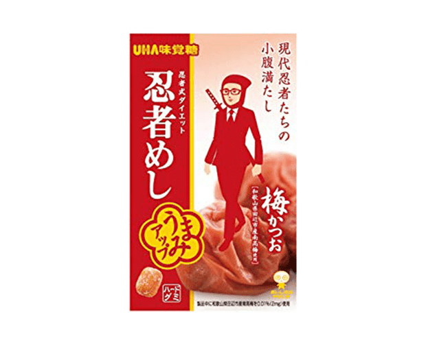 Ninja Meshi Gummy (Ume Bonito) Candy and Snacks Japan Crate Store