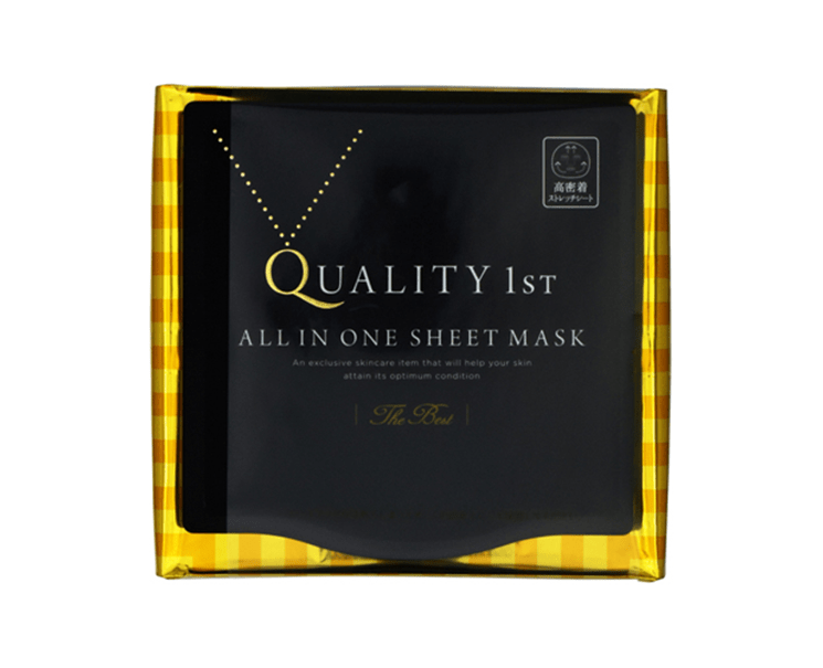 Quality 1st All-in-One Sheet Mask Best Ex Set Beauty & Care Japan Crate Store
