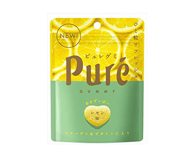 Pure Gummy (Lemon) Candy and Snacks Japan Crate Store