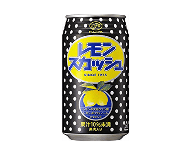 Lemon Squash Soda Can Food and Drink Japan Crate Store