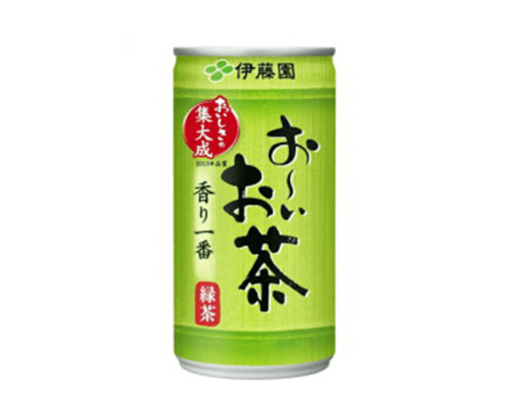 Itoen Oi Green Tea Can Food and Drink Japan Crate Store