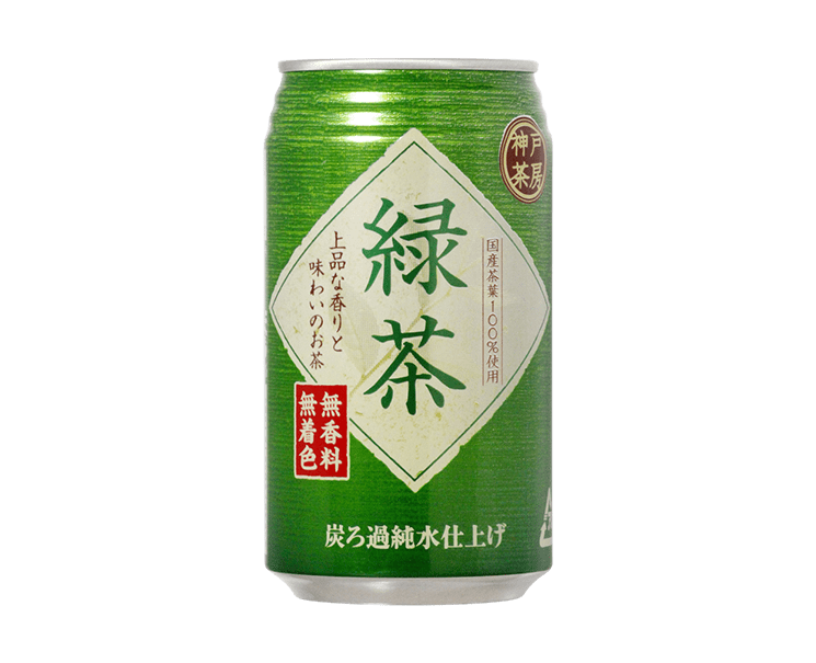 Kobe Teahouse Green Tea Can Food and Drink Japan Crate Store