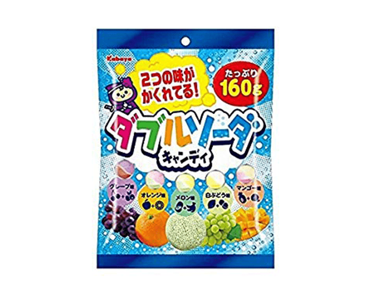 Kabaya Double Soda Candy Candy and Snacks Japan Crate Store