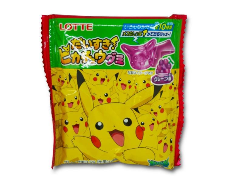 Pokemon Daisuki! Pikachu Gummy Candy and Snacks Lotte