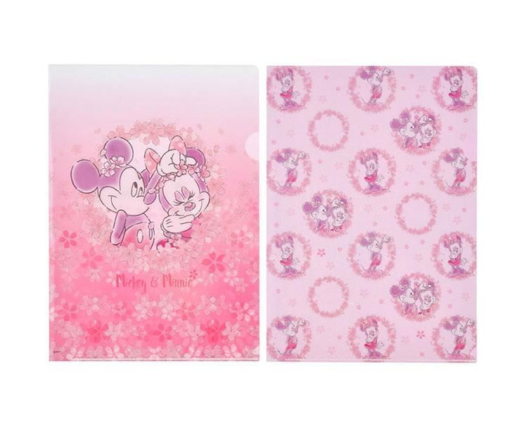 Disney Sakura: Mickey and Minnie File Folder Set Home Sugoi Mart