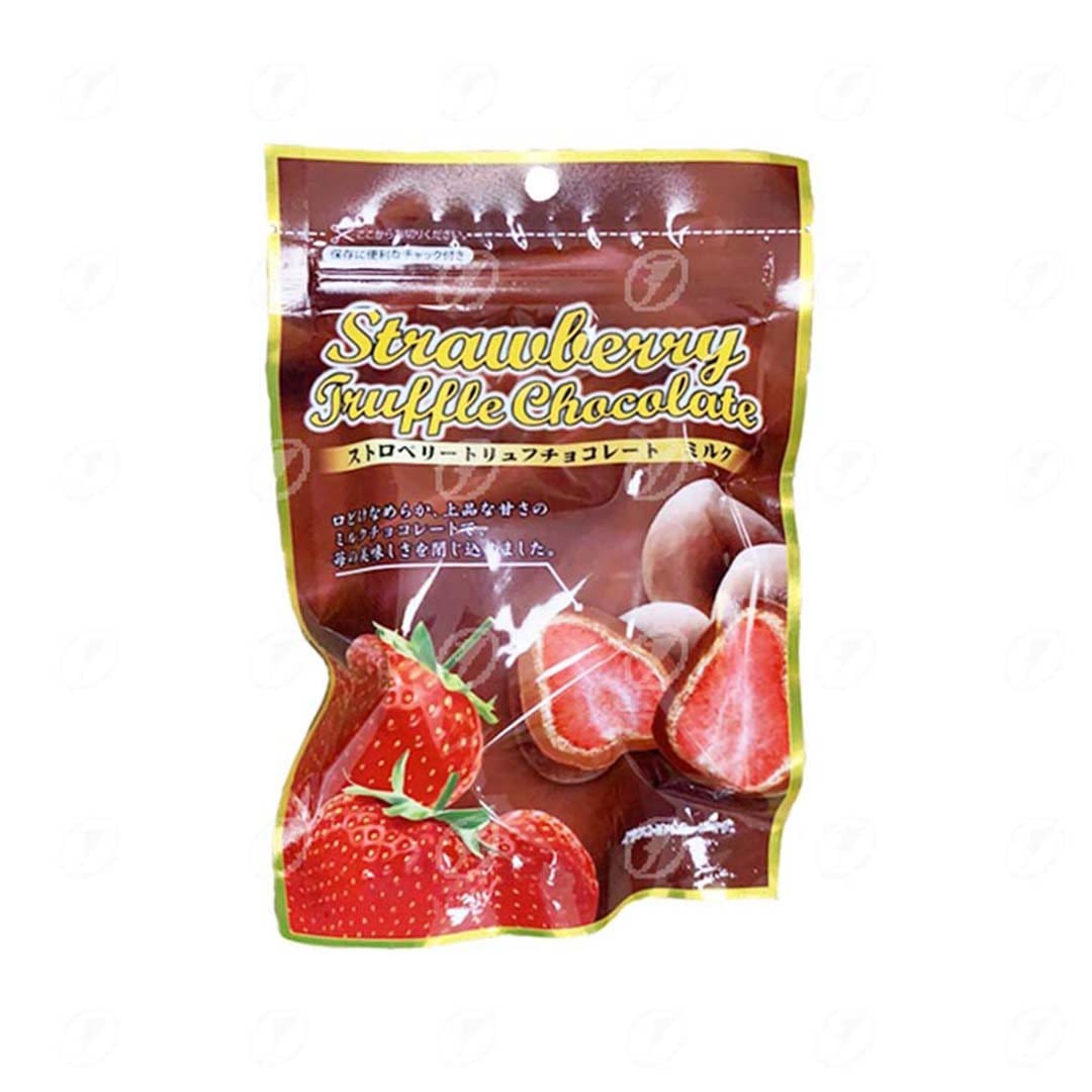 Freeze-Dried Strawberry Covered in Chocolate Candy and Snacks Sugoi Mart