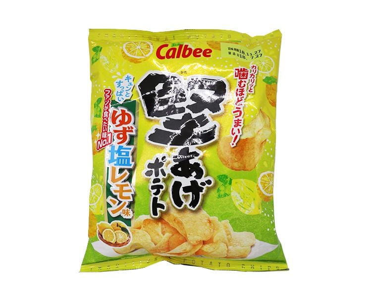 Yuzu Lemon Salt Potato Chips Candy and Snacks Japan Crate Store