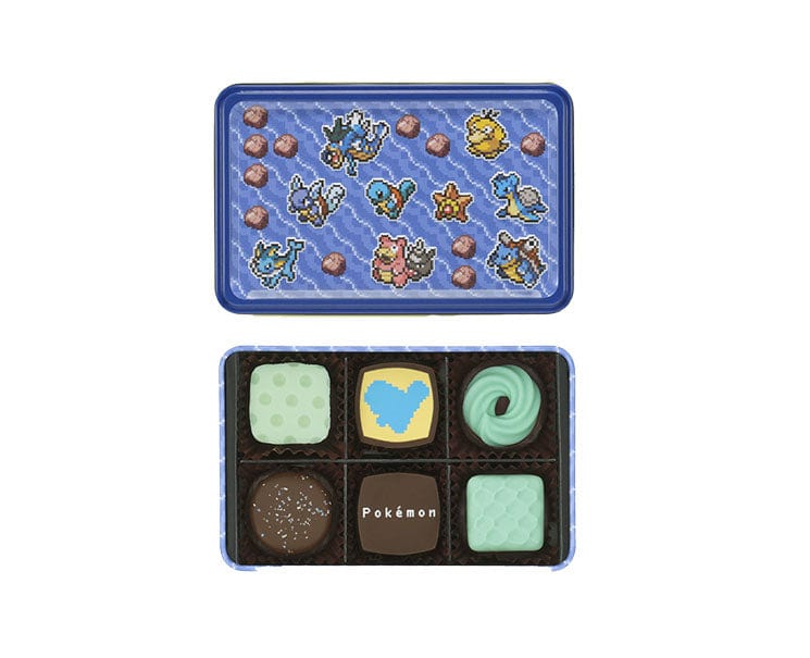 Pokemon Water Characters Assorted Chocolate Tin