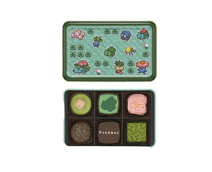 Pokemon Grass Characters Assorted Chocolate Tin