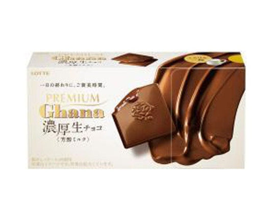 Lotte Premium Ghana Rich Milk Chocolate