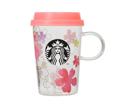 Starbucks Japan Sakura 2024 Glass Mug