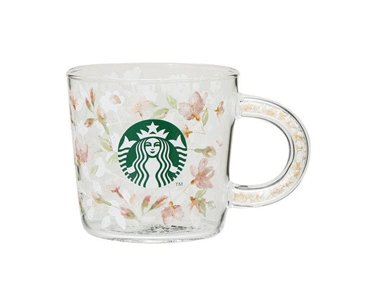Starbucks Japan Sakura 2024 V2 Bead Glass Mug