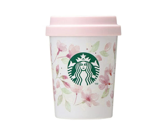 Starbucks Japan Sakura 2024 V2 White Bottle