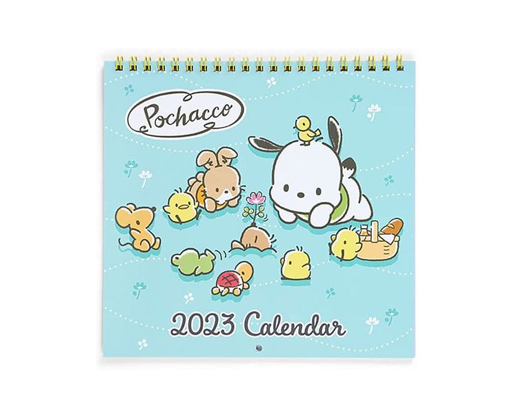 Sanrio Japan 2023 Wall Calendar Pochacco